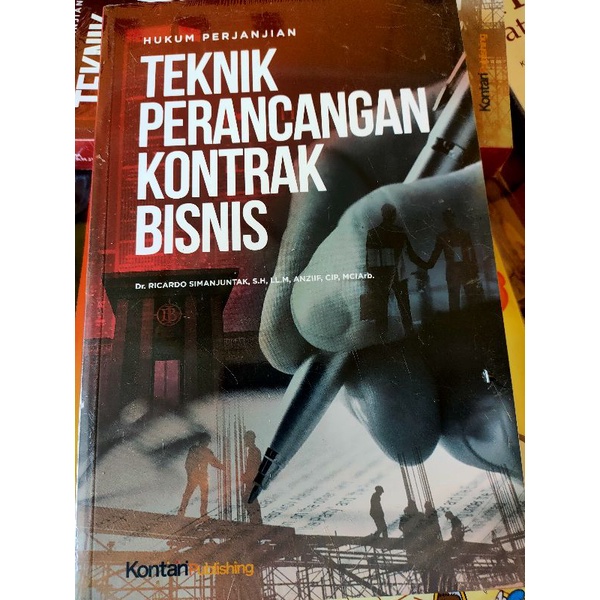 Jual HUKUM PERJANJIAN TEKNIK PERANCANGAN KONTRAK BISNIS Shopee Indonesia