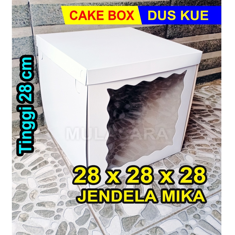 Jual Dus X X Jendela Mika X Dus Kue Ulang Tahun Box Kue