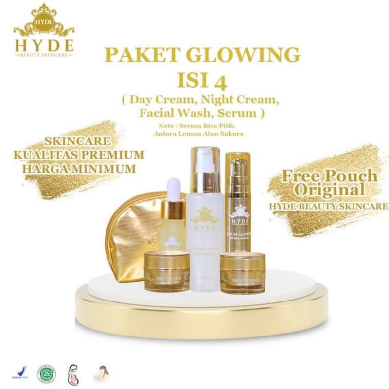 Jual Hyde Beauty Skincare Paket Isi Serum Sakura Shopee Indonesia