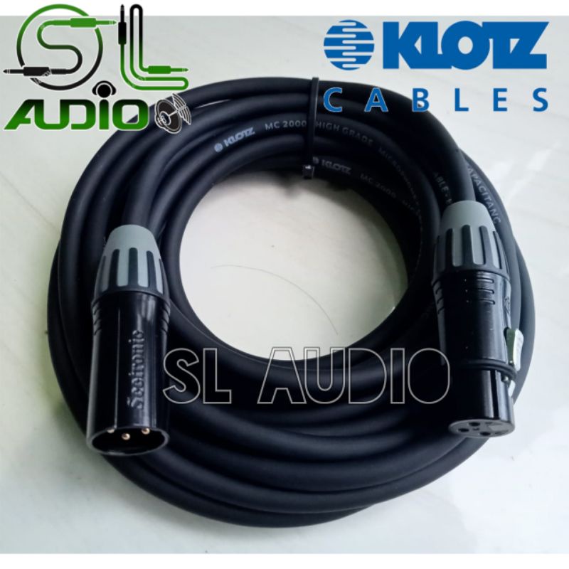 Jual Kabel Klotz MC 2000 SOMMER Jack XLR Male To Female Seetronic