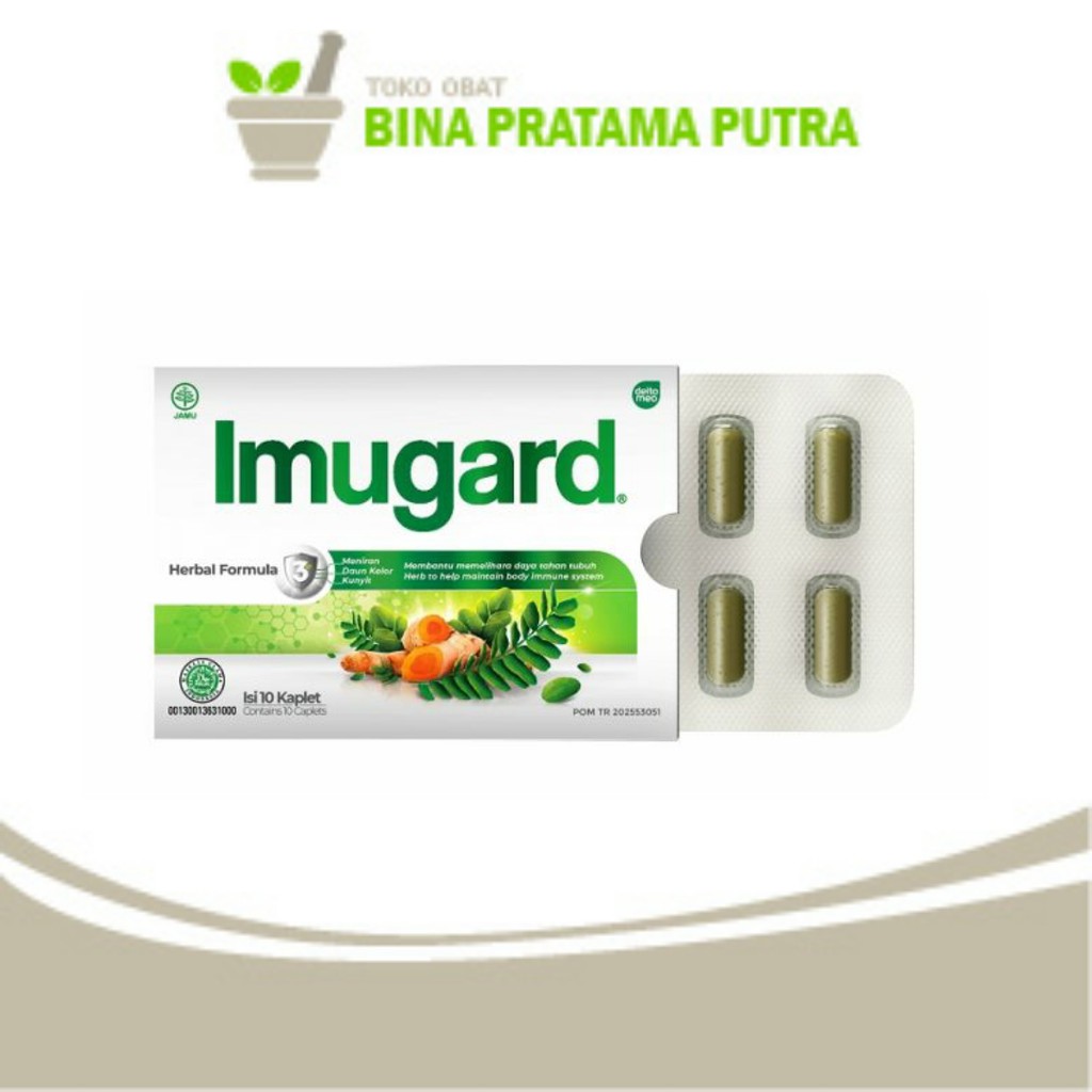 Jual Imugard Box Isi 30 Kaplet Memelihara Daya Tahan Tubuh Shopee