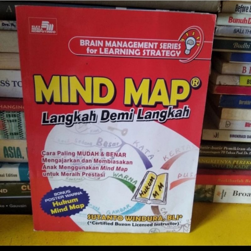 Jual BUKU MIND MAP LANGKAH UNTUK MERAIH PRESTASI SUTANTO WINDURA