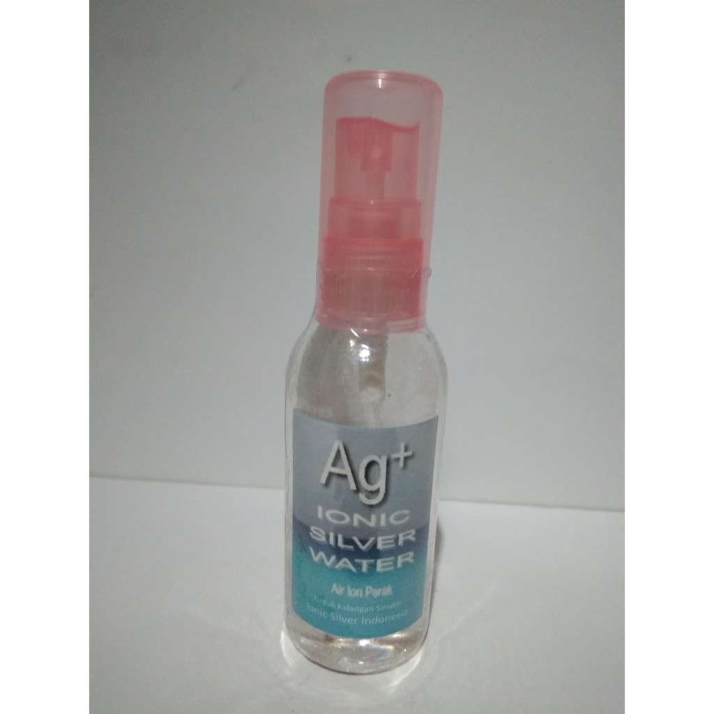 Jual Botol Kosong Spray 60 Ml Lengkap Dengan Label Ionic Silver Ag