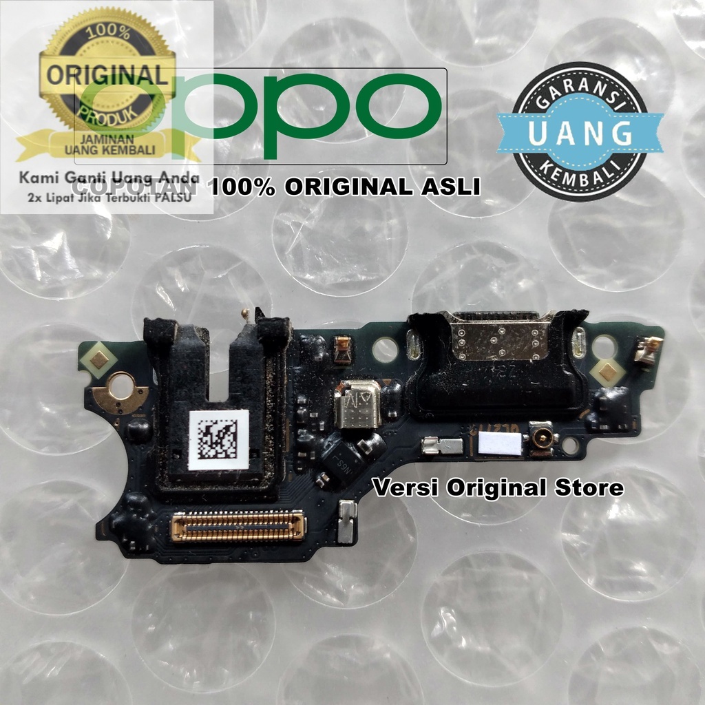 Jual Papan Pcb Konektor Cas Oppo A Cph Original Copotan Shopee