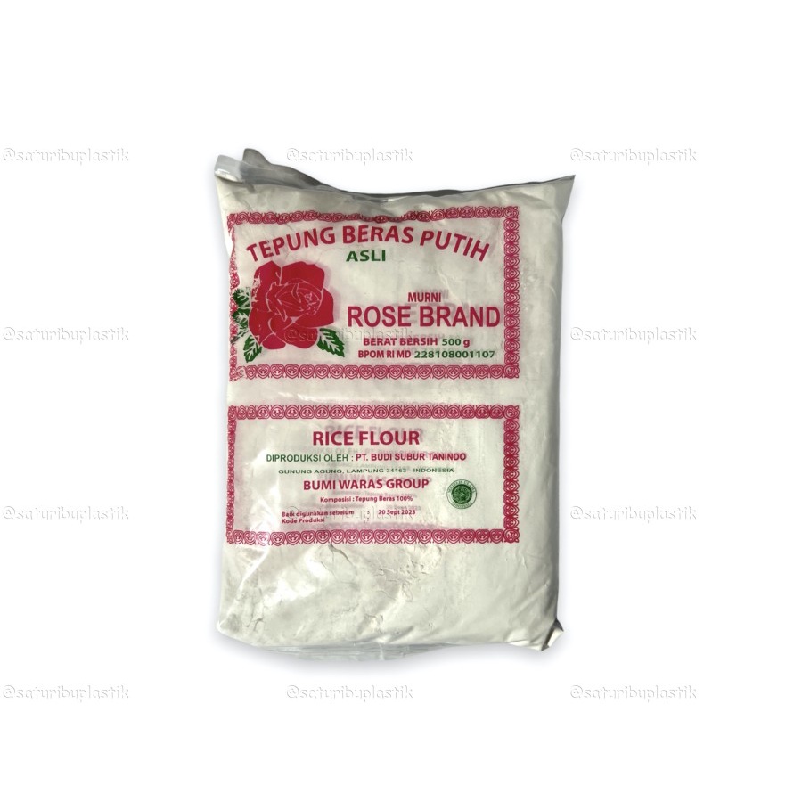 Jual Tepung Beras Putih Rose Brand 500 Gr Rosebrand Shopee Indonesia