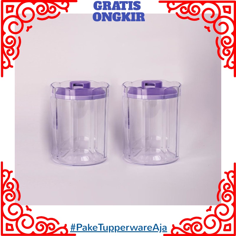 Jual Toples Crystal Tupperware Bening Toples Advanced Counterpart