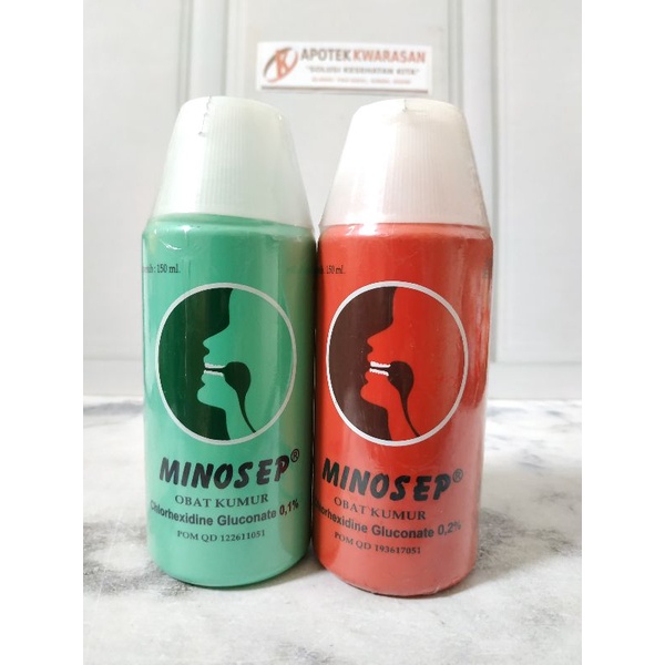 Jual MINOSEP OBAT KUMUR 150ML Shopee Indonesia