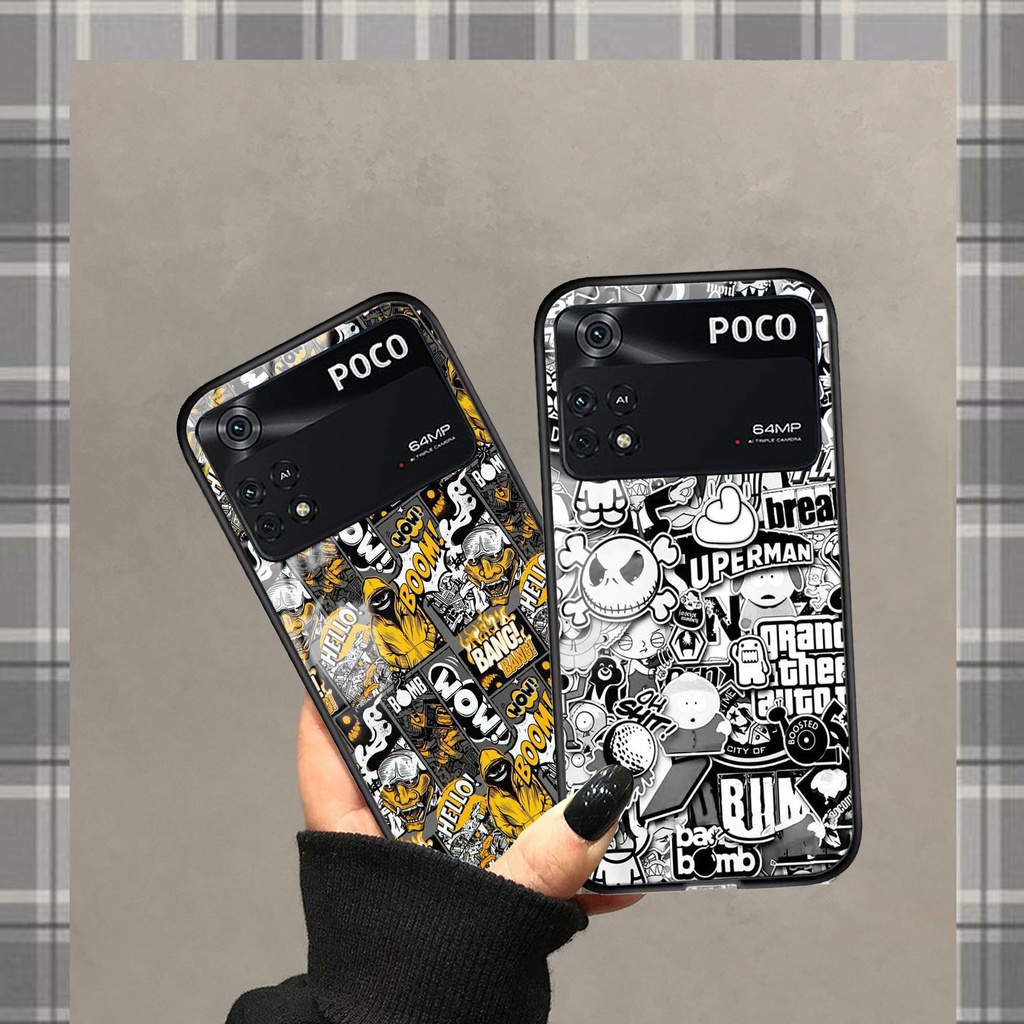 Jual Softcase Glass Kaca For Xiaomi Poco M Pro G E Xiaomi Poco