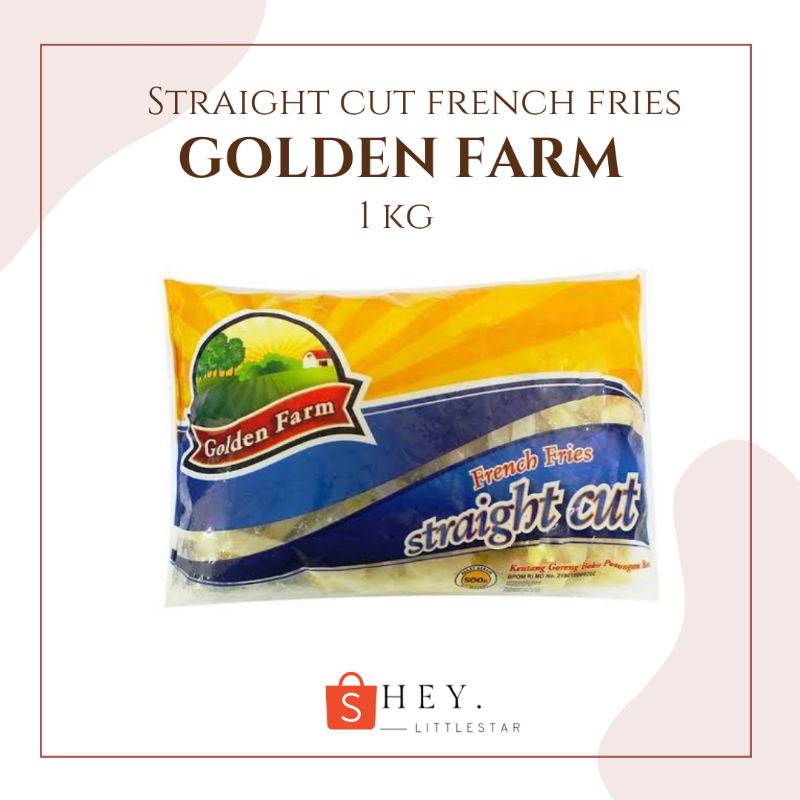 Jual Golden Farm Straight Cut French Fries Kg Kentang Beku Potongan