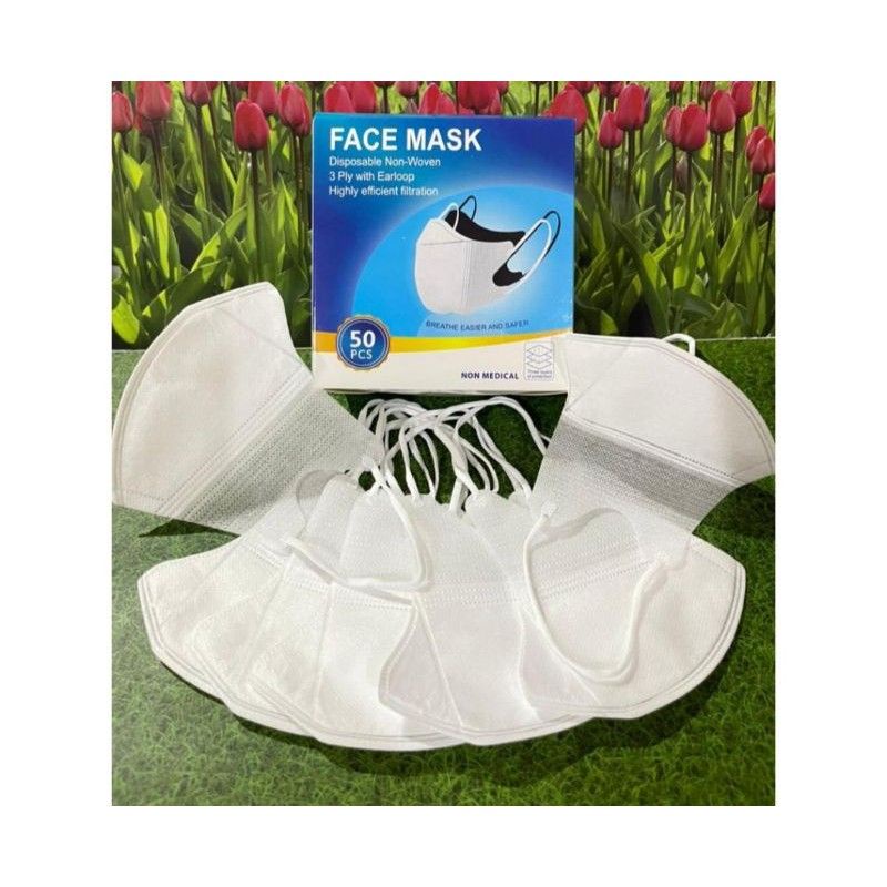 Jual Duckbill Face Mask Garis Isi Pcs Shopee Indonesia