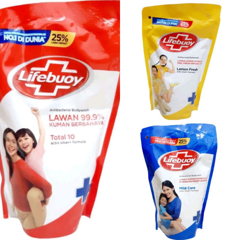 Jual Lifebuoy Bodywash 450ml Refill Shopee Indonesia