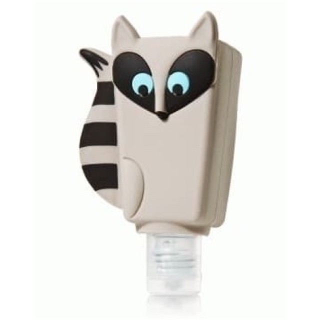 Jual Bath Body Works Bbw Racoon Magnetic Pocketbac Sanitizer Holder