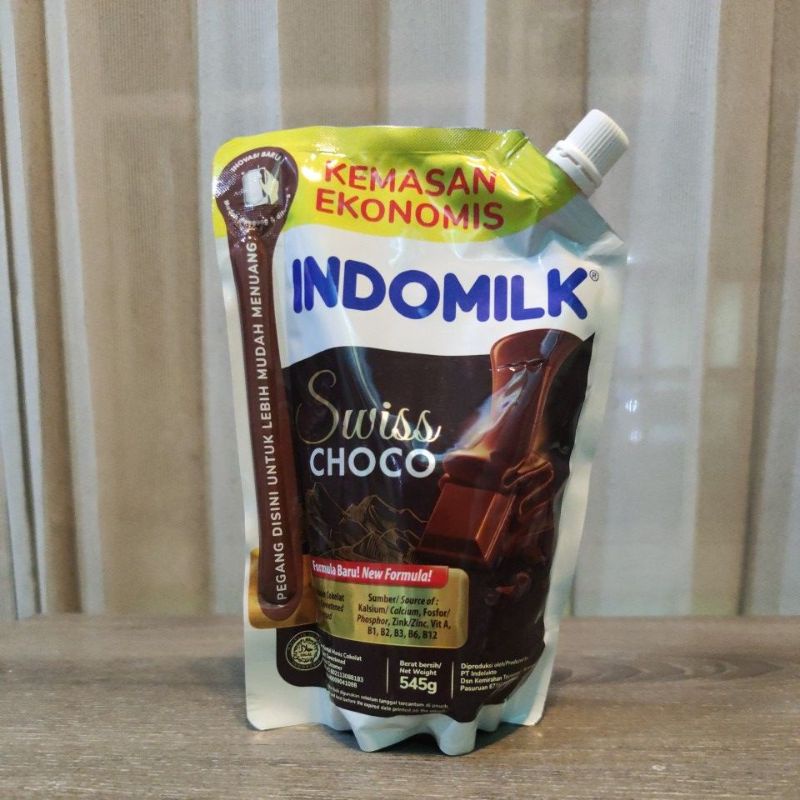 Jual Susu Indomilk Swiss Choco Gr Shopee Indonesia