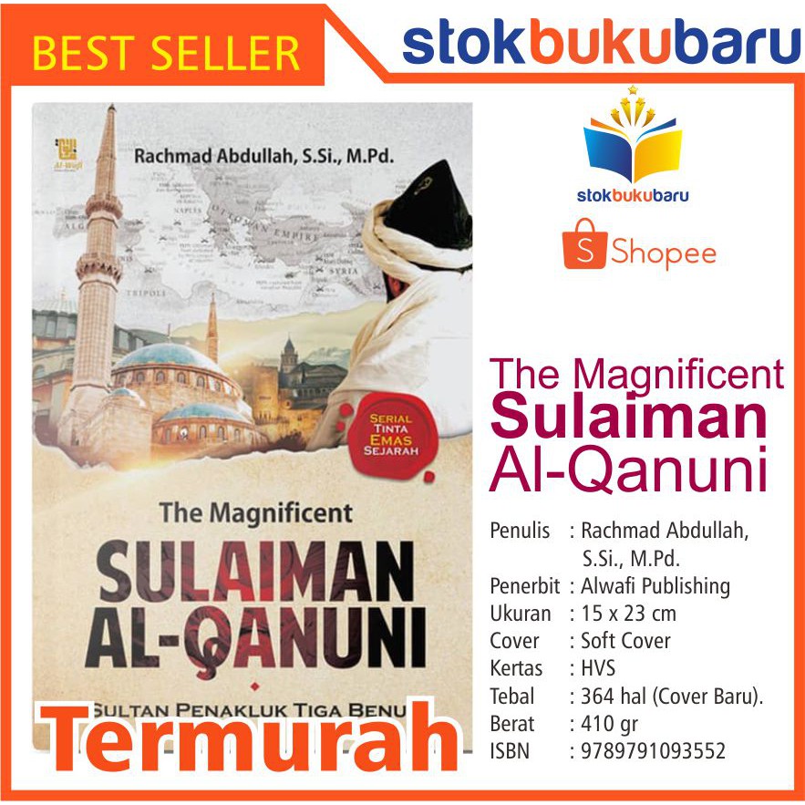 Jual Buku The Magnificent Sulaiman Al Qanuni Shopee Indonesia