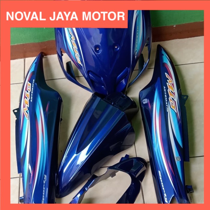 Jual Full Body Alus Mio Sporty Biru Stripping Shopee Indonesia