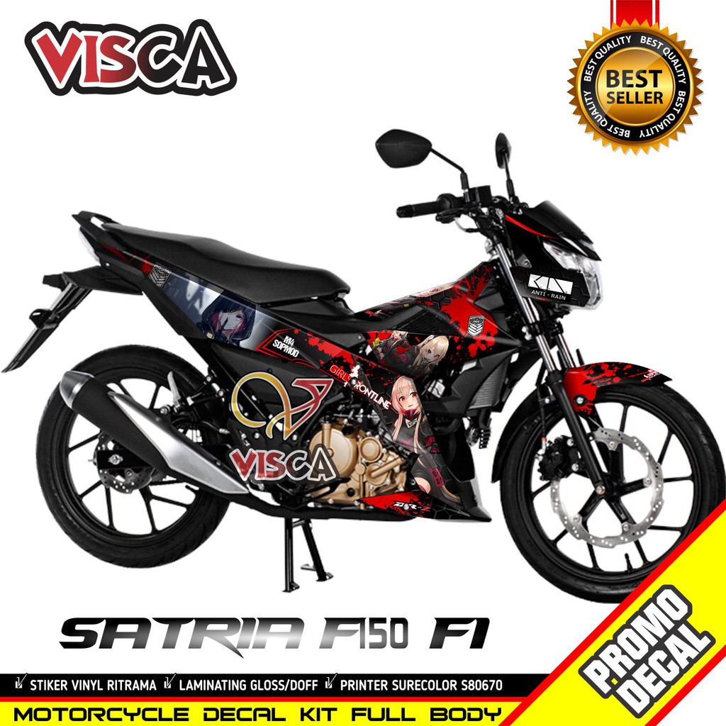 Jual Decal Satria Fu Injeksi Full Body Stiker Satria Fu Injeksi