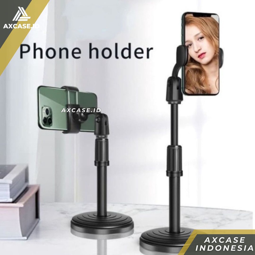 Jual Stand Holder Hp Meja Adjustable Tripod Penyangga Handphone Meja