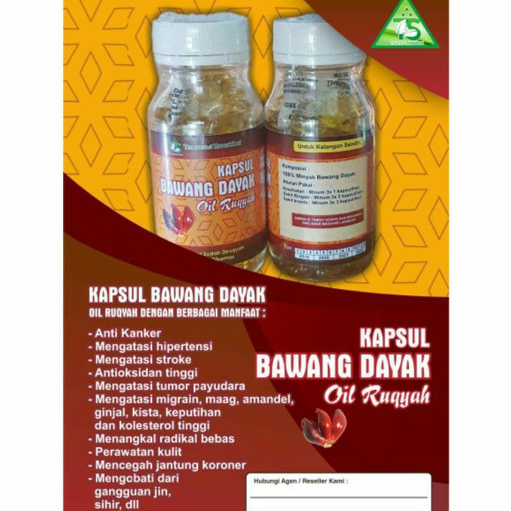 Jual Kapsul Bawang Dayak Murah Shopee Indonesia