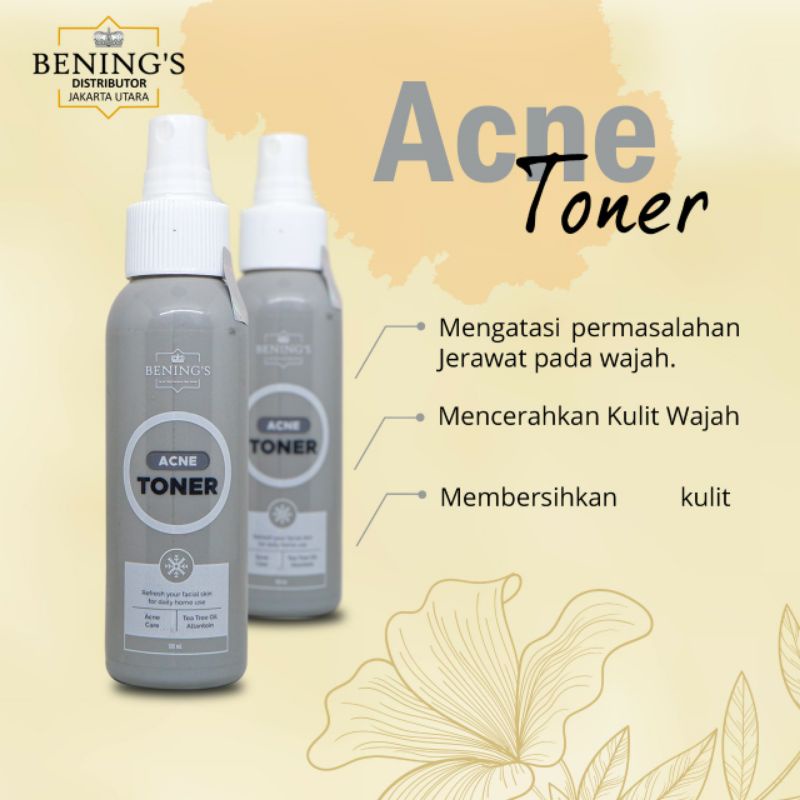 Jual Toner Acne Benings Clinic By Dr Oky Benings Skincare Dr Oky