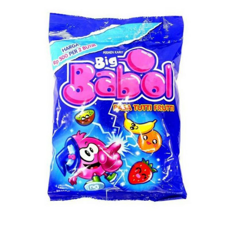 Jual Permen Big Babol Rasa Tutti Fruti Isi 40pcs Shopee Indonesia