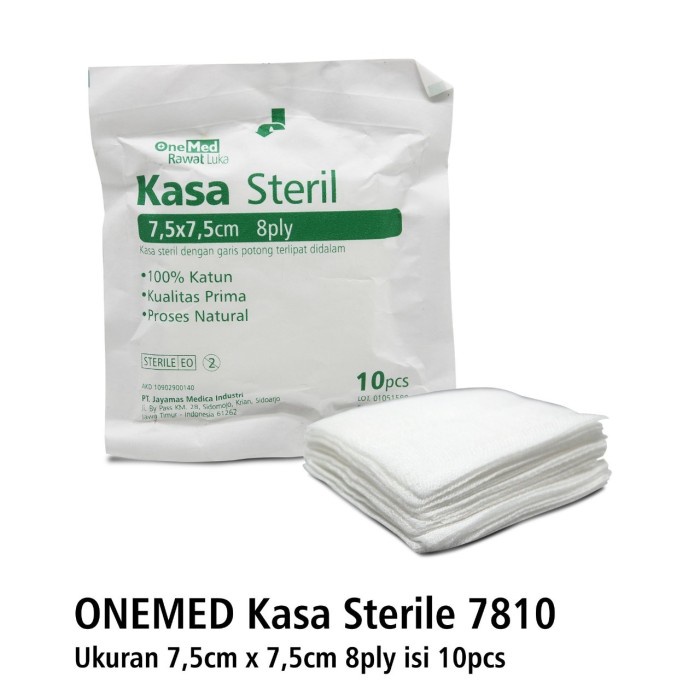 Jual Kasa Steril Onemed X Cm Ply Isi Ot Shopee Indonesia