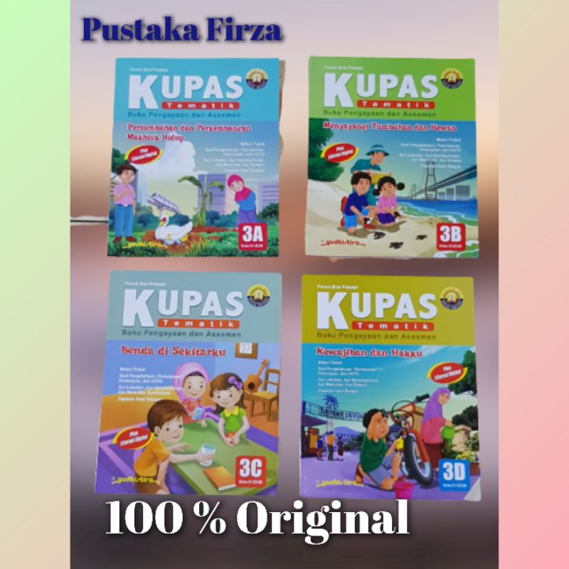 Jual Kupas Tematik Kelas Sd Mi A B C D E F G H Kurikulum