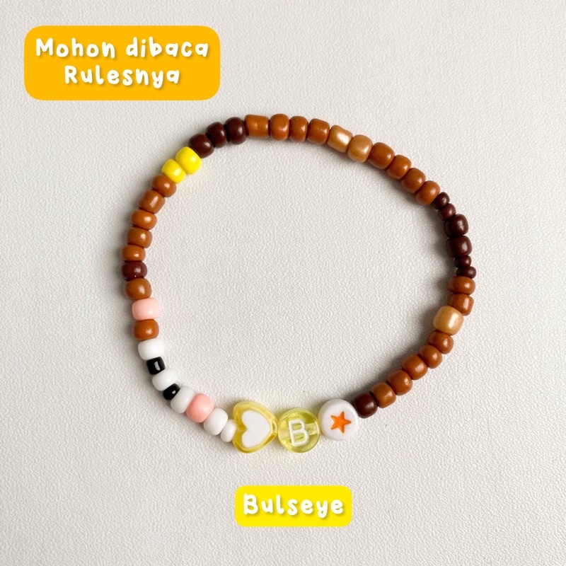 Jual Baca Rules Gelang Manik Toy Story Inspired Bisa Custom Inisial