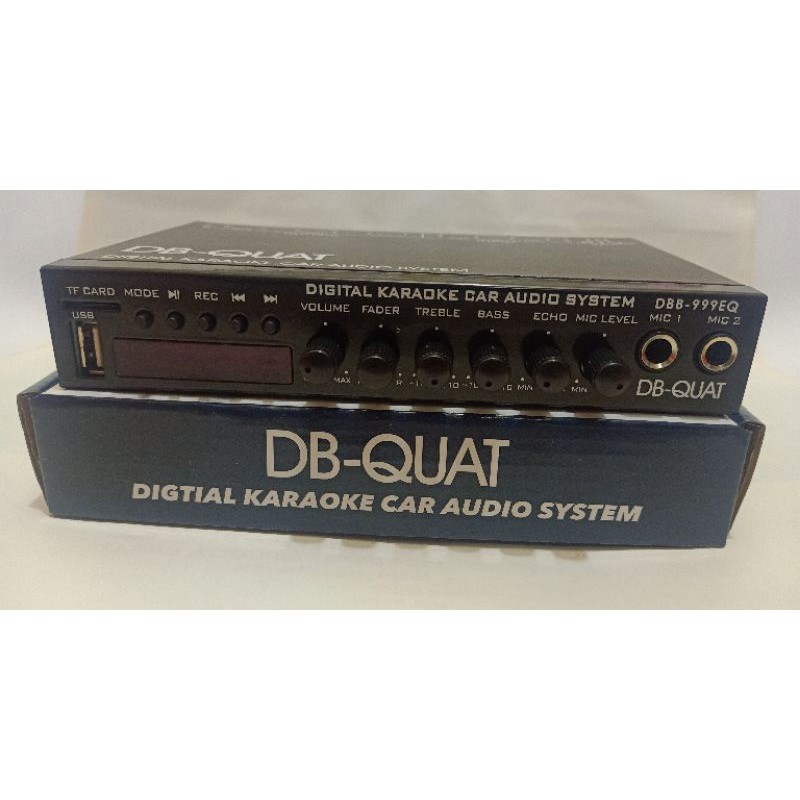 Jual Parametric Equalizer DB QUAT USB SD Card BLUETOOTH Karaoke