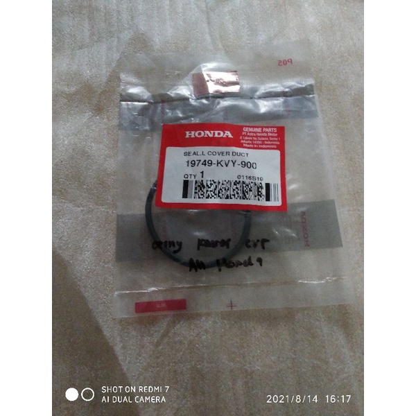 Jual KARET SEAL SIL ORING O RING COVER DUCT TUTUP BAK CVT VARIO BEAT