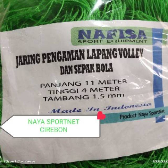 Jual Hotsale JARING PAGAR PENGAMAN PENGHALANG LAPANGAN VOLI VOLLEY