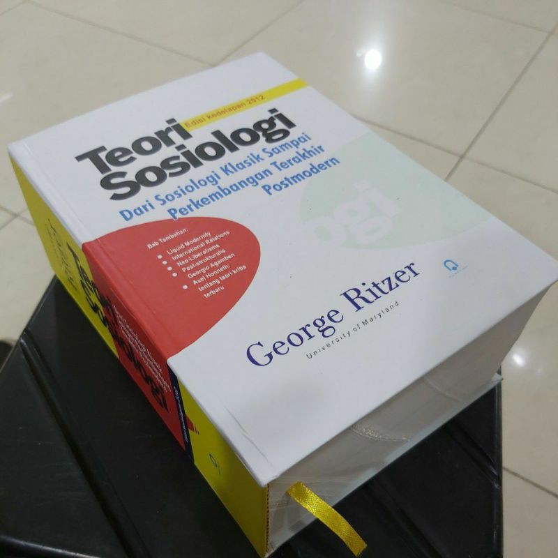 Jual Jual Buku Teori Sosiologi George Ritzer Edisi Kedelapan Hard