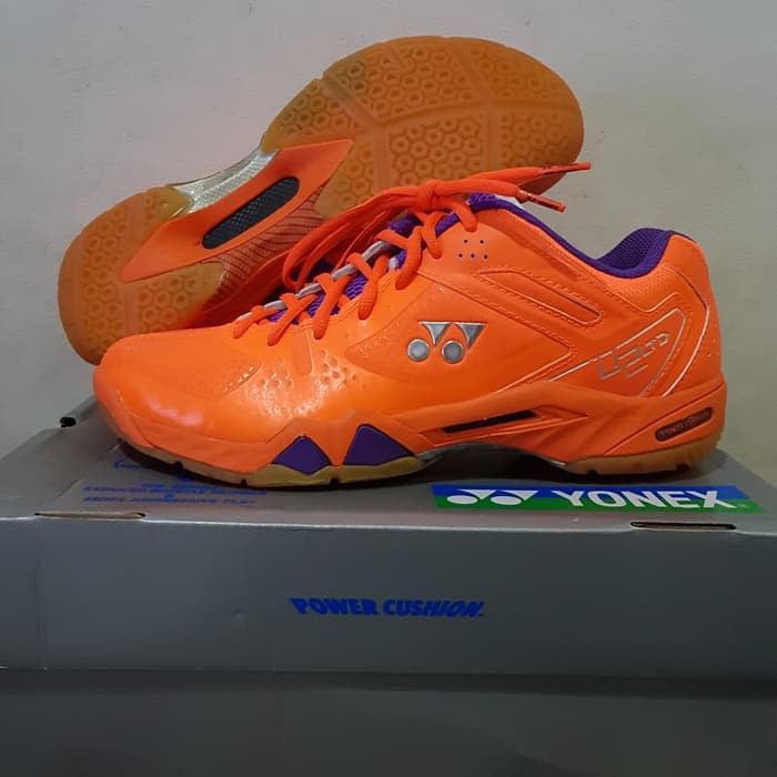 Jual Sepatu Badminton Yonex Shb Ltd Bright Orange Original