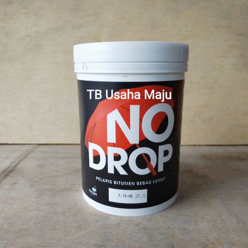 Jual No Drop Nodrop Bitumen Black Kg Cat Pelapis Anti Bocor