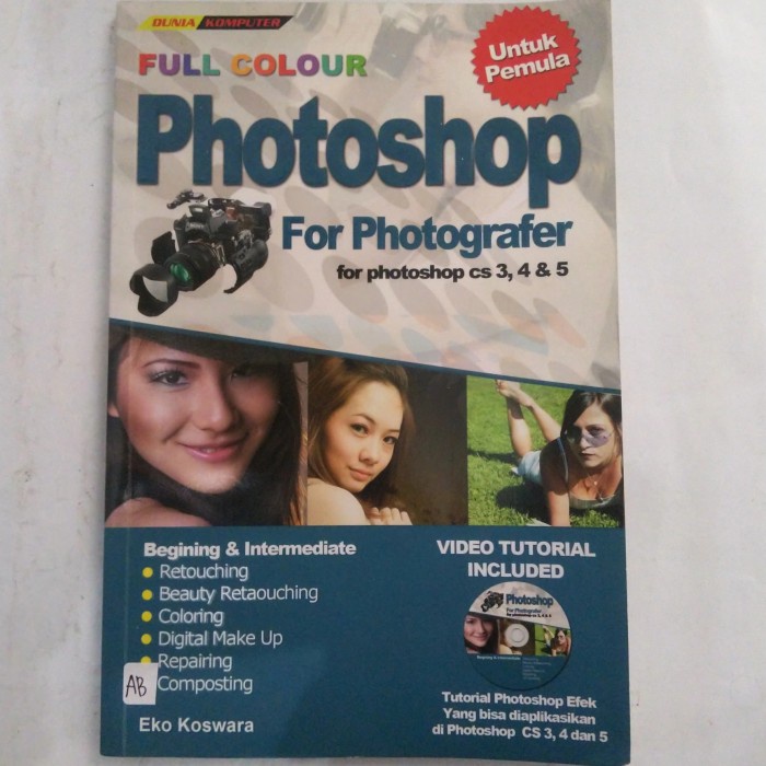 Jual Buku Photoshop Fpr Photografer For Photoshop Cs Dan Untuk