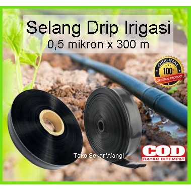 Jual Selang Drip Irigasi 3 4 Dim X 5mikron X Panjang 300 Meter Selang