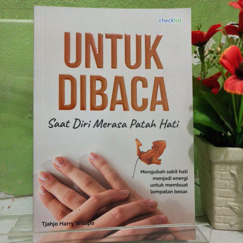 Jual Buku Motivasi Untuk Dibaca Saat Diri Merasa Gagal Hampa Patah