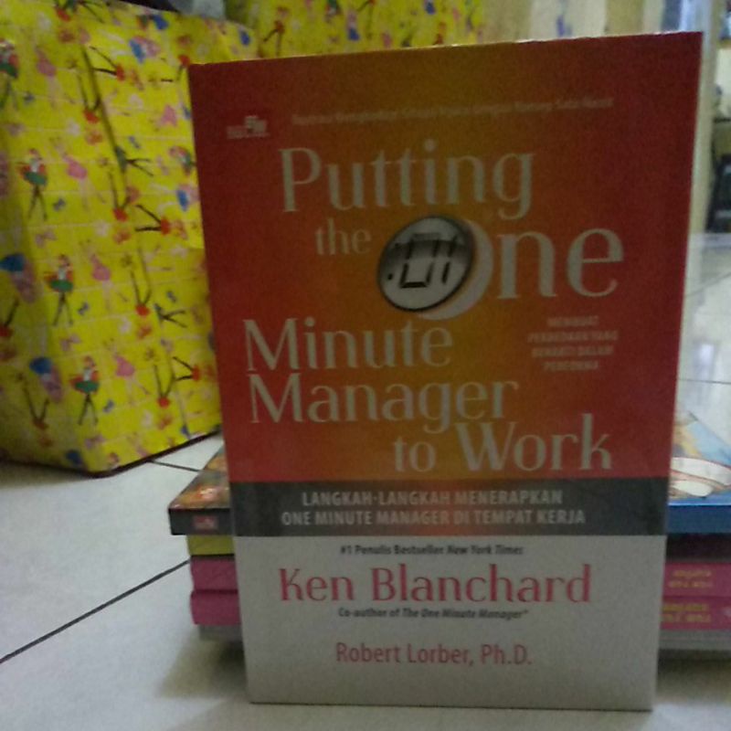 Jual Buku Putting The One Minute Manager To Work Ken Blanchard Shopee