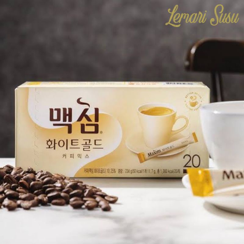 Jual Maxim White Gold Coffee Mix Maxim White Coffee Maxim Korean Coffee