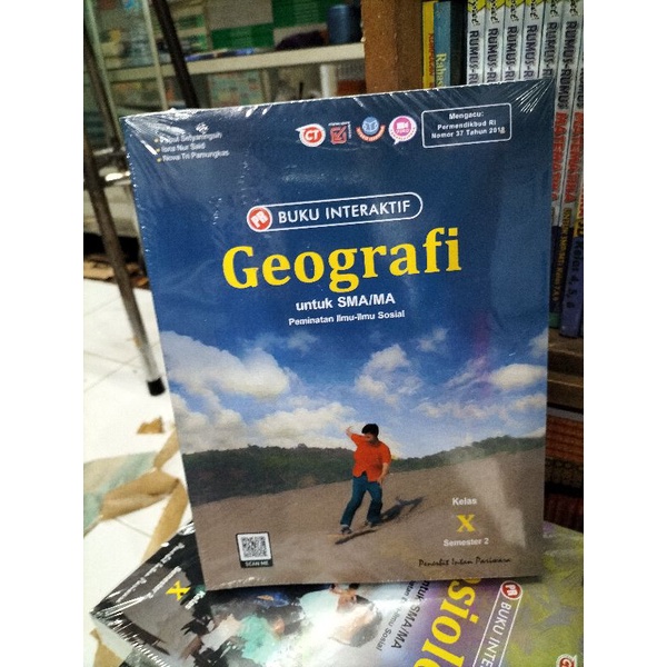 Jual Buku PR Interaktif Geografi SMA Kelas 1 Semester 2 Intan PARIWARA