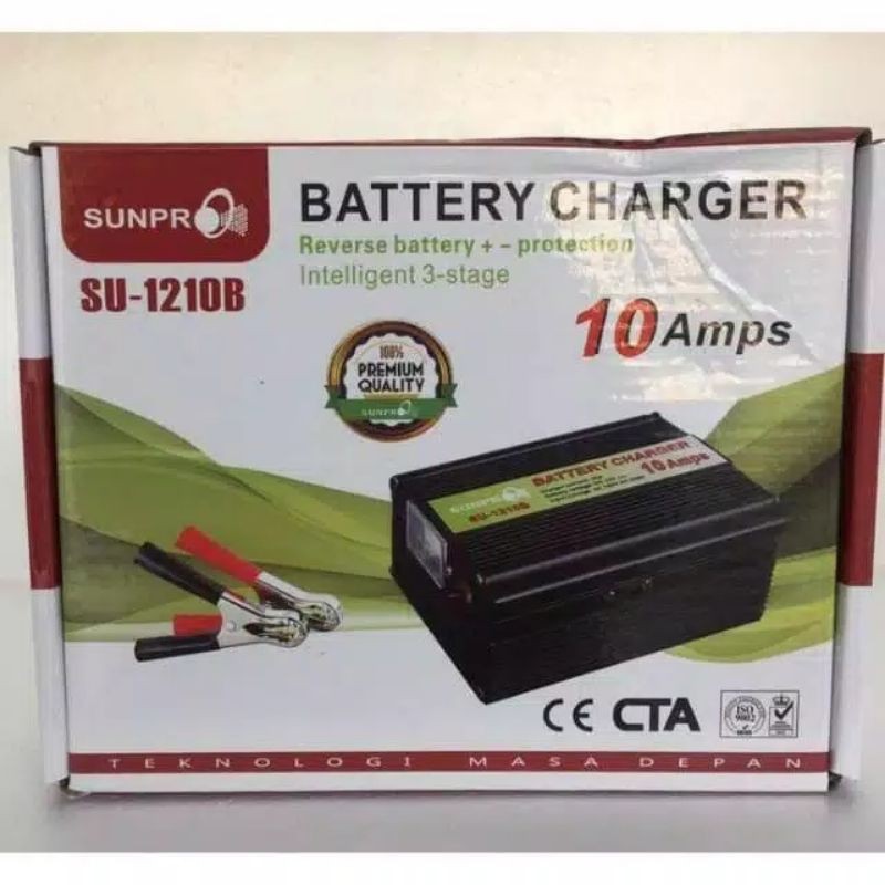 Jual Sunpro Su B Charger Aki Mobil Motor Amper Battery Casan Aki