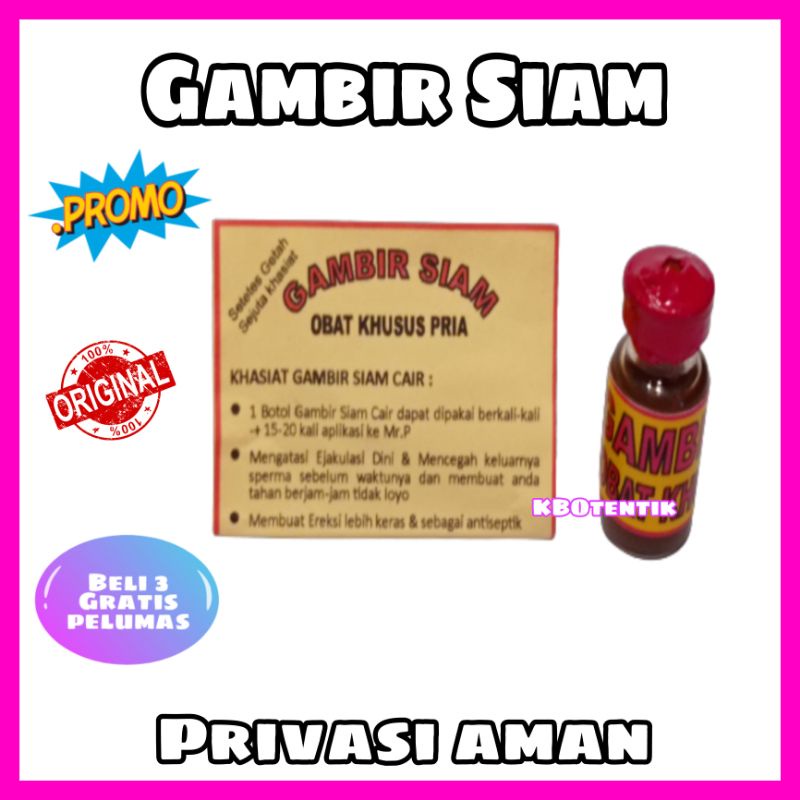 Jual Gambir Siam Cair Kalimantan Asli Original Beli 3 Free Pelumas