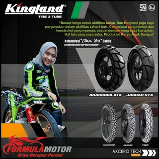 Jual Kingland Jaguar RTX 2 Ring 14 Tubeless Donat Touring Ban Motor