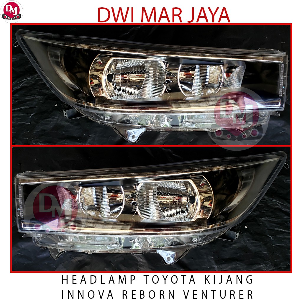 Jual HEADLAMP LAMPU DEPAN TOYOTA KIJANG INNOVA REBORN Shopee Indonesia