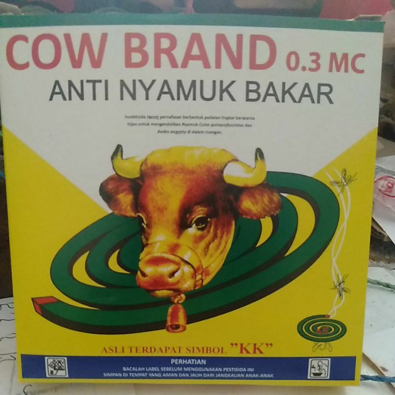 Jual Obat Nyamuk Bakar Sapi Cow Brand Shopee Indonesia