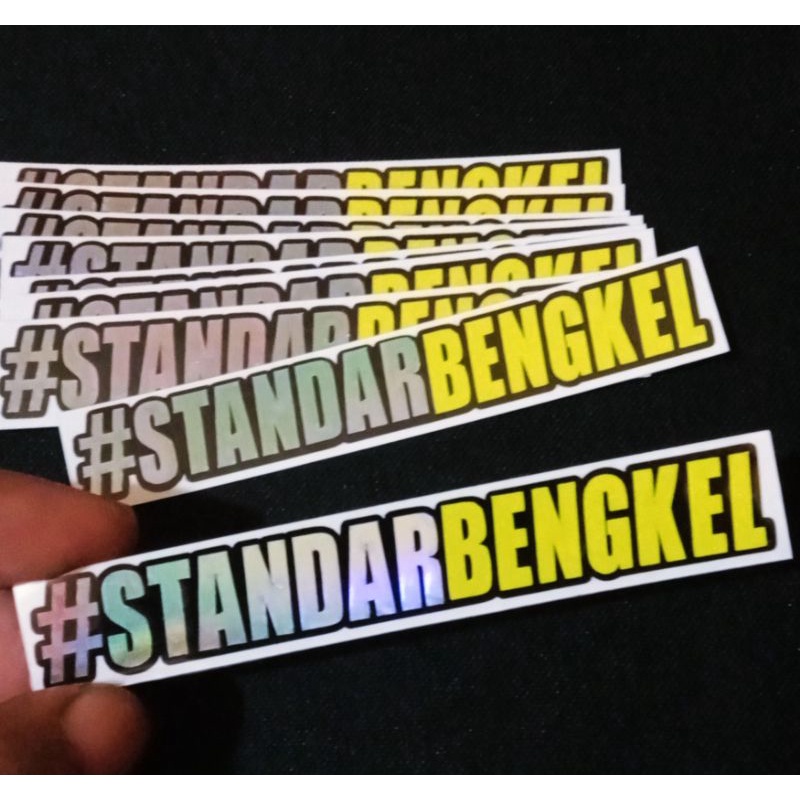 Jual Stiker Sticker Standar Bengkel Cutting Shopee Indonesia