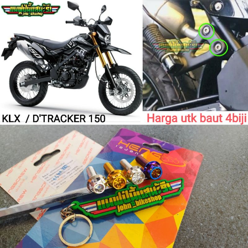 Jual Baut Probolt Step Pijakan Kaki Belakang Klx D Tracker Silver