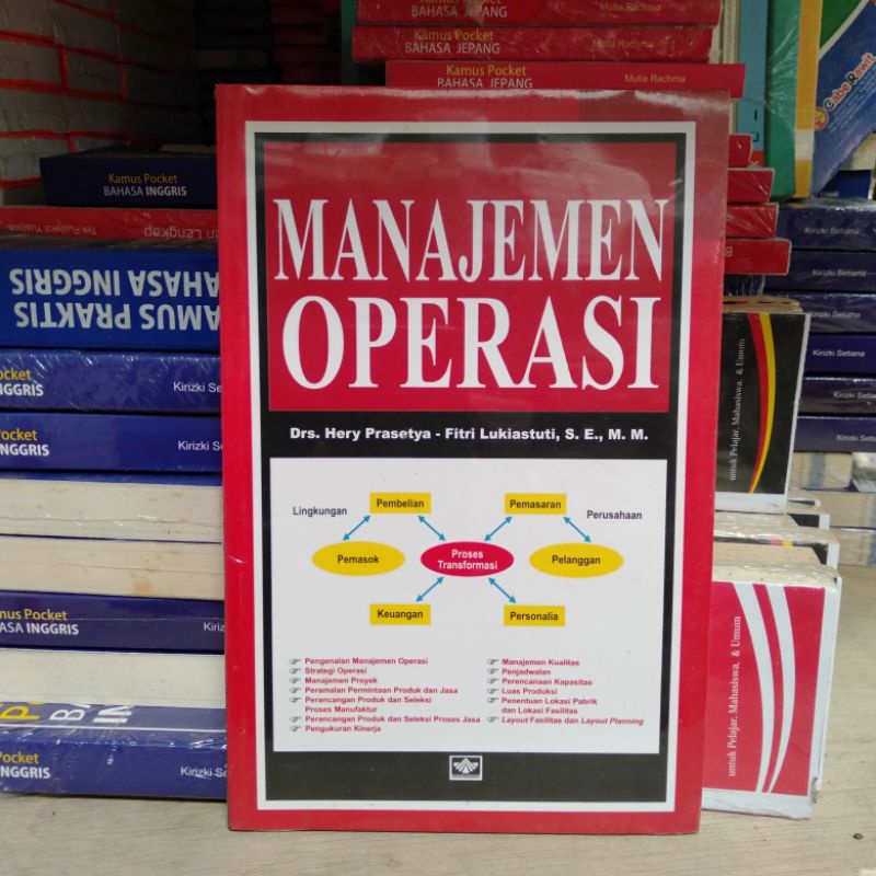 Jual Buku Manajemen Operasi Shopee Indonesia