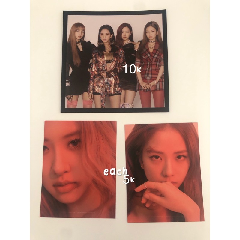 Jual Square Up Postcard Blackpink Puzzle Photocard Kill This Love Rose