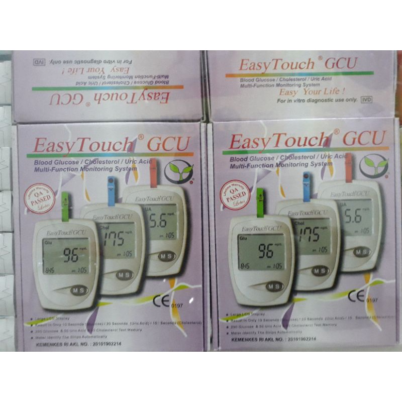 Jual Easy Touch Gcu Alat Cek Darah In Cek Gula Darah Kolesterol