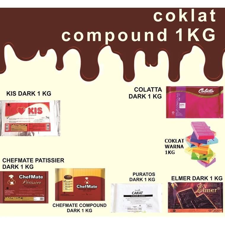 Jual Coklat Compound Coklat Batang Coklat Blok Chefmate Colatta